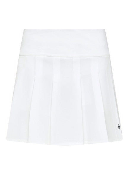 Original Penguin Womens Pleated 17" Skort - Bright White