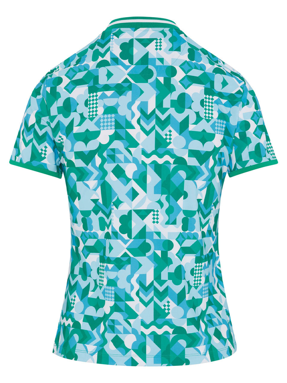 Original Penguin Womens Polo With Mesh Sleeves - Emerald