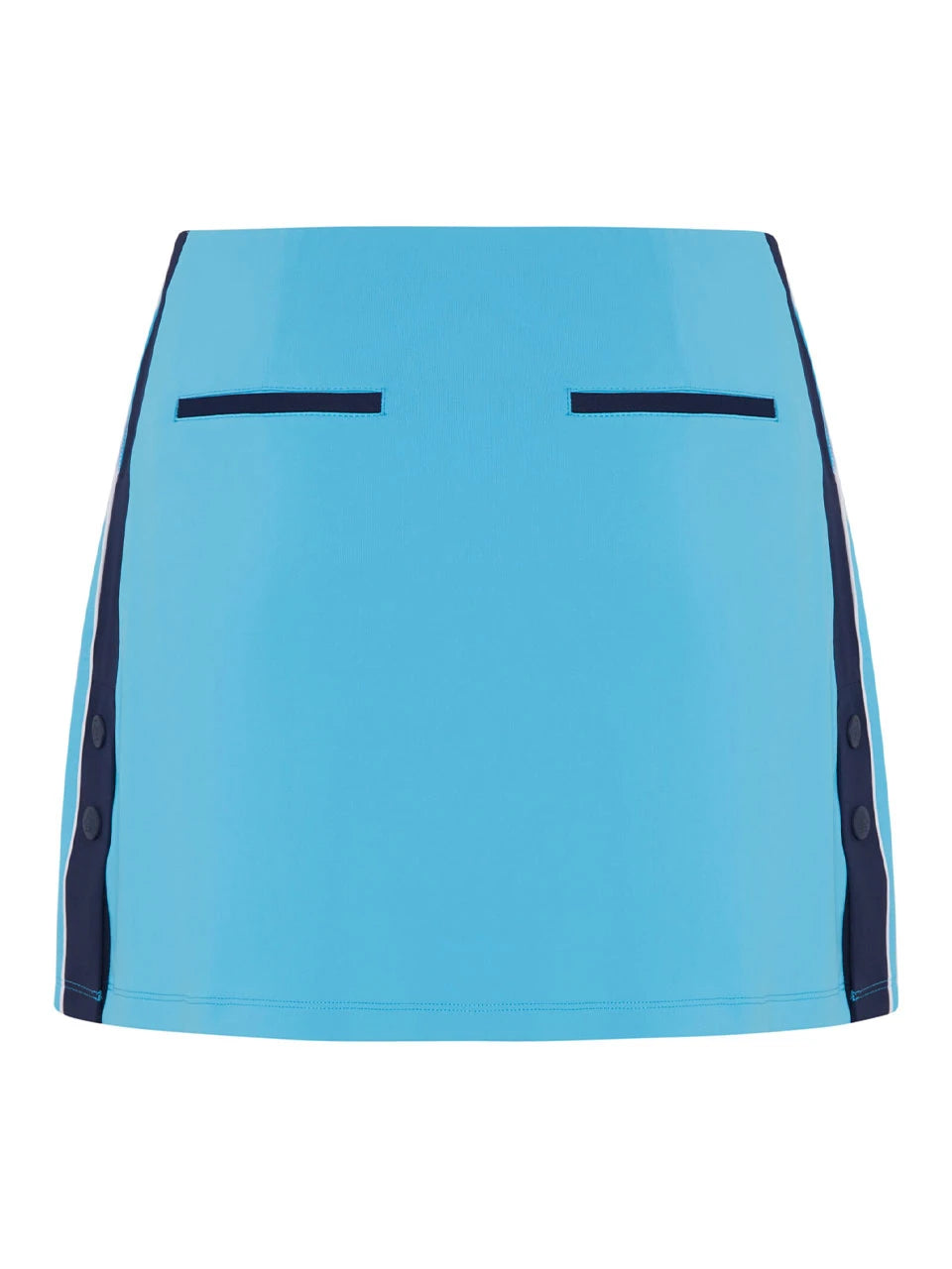 Original Penguin Womens Solid A-Line Skort - Aquarius