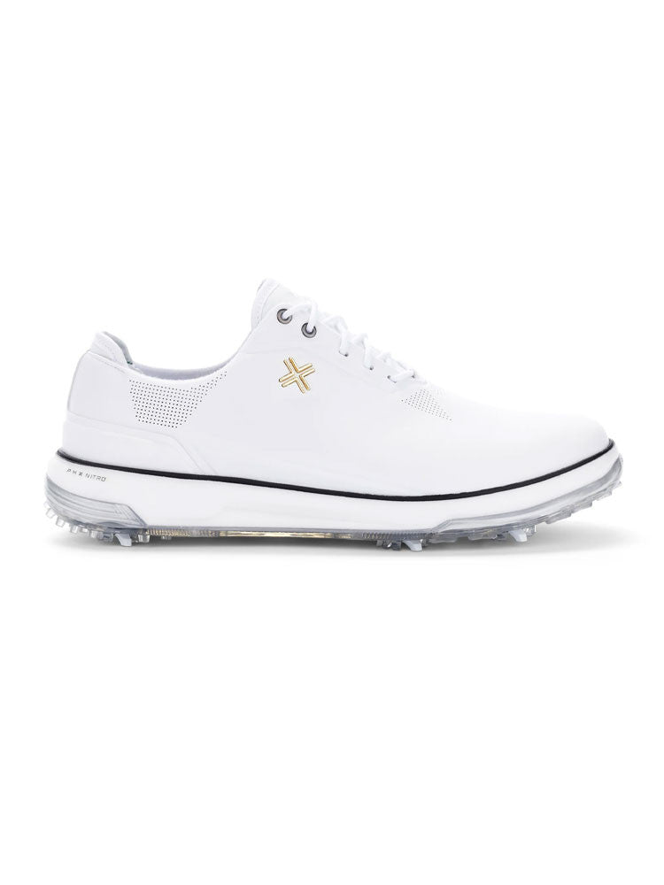 Payntr Golf Eighty Seven SC Golf Shoes - White/Black/Gold