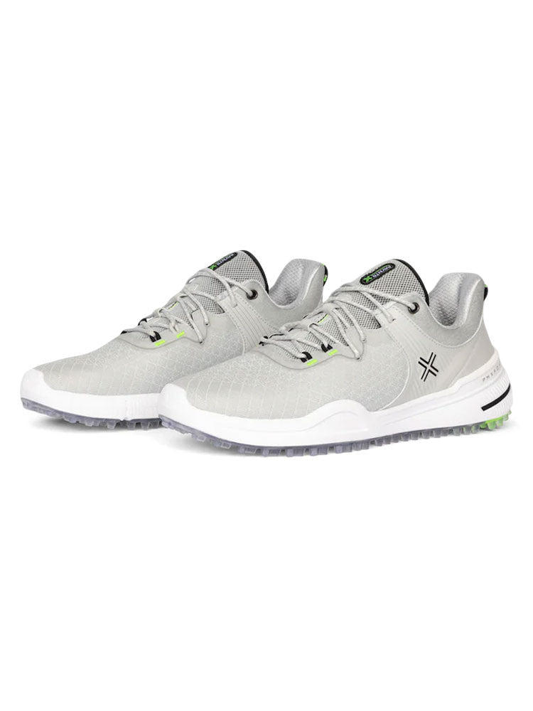 Payntr Golf X 001 F Mesh Golf Shoes - Grey/Grey/Black