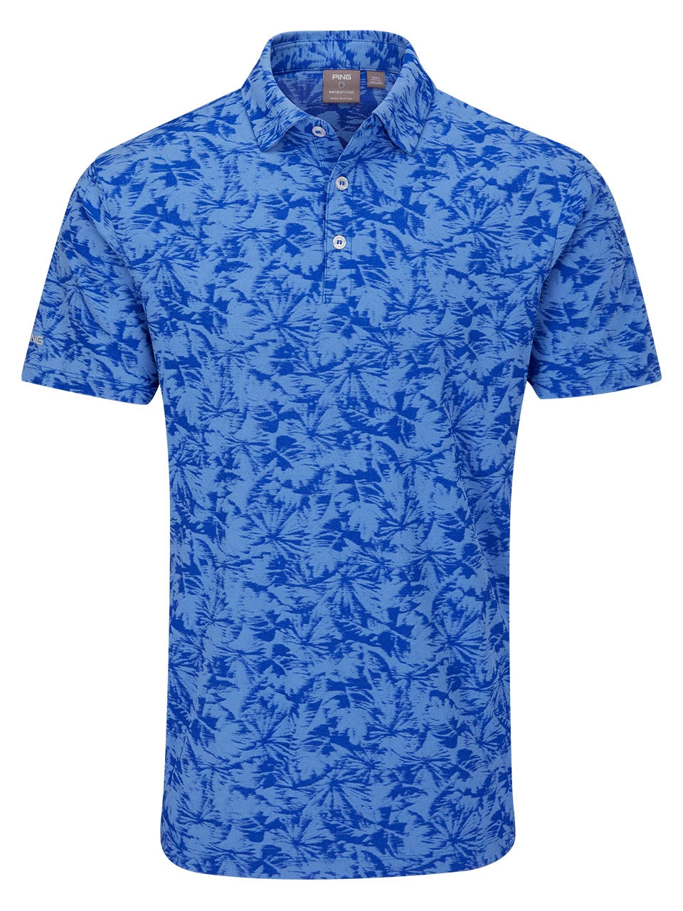 Ping Diego Polo - Cornflower Blue Multi