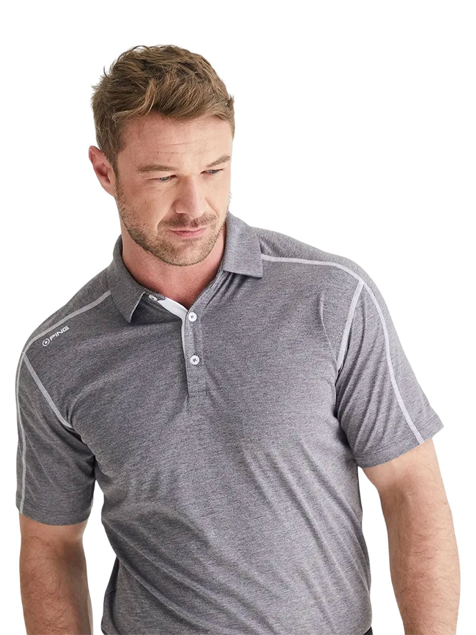 Ping Fynn Polo - Charcoal Marl