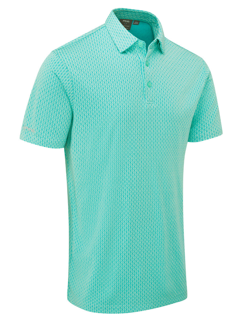 Ping Hershel Polo Shirt - Green Bay Multi