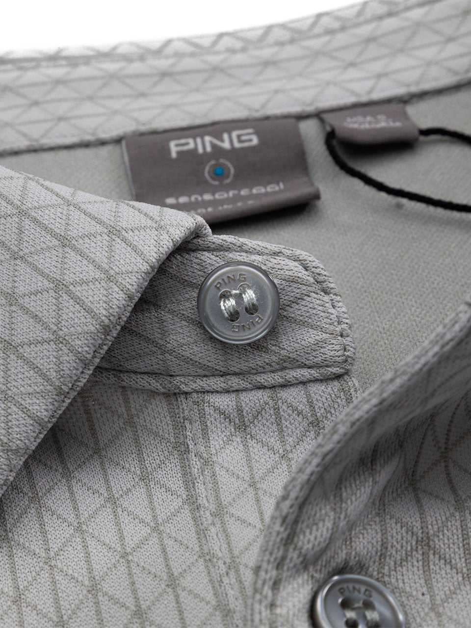 Ping Hershel Polo Shirt - Silver Multi