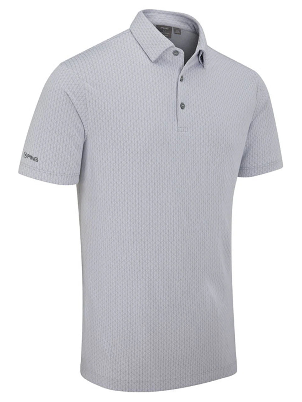 Ping Hershel Polo Shirt - Silver Multi
