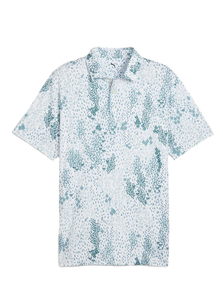 Puma CLOUDSPUN Garden Golf Polo - White Glow