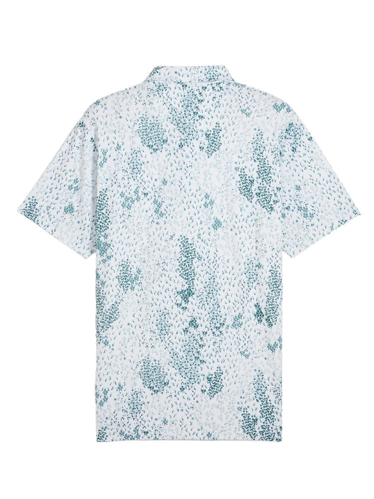 Puma CLOUDSPUN Garden Golf Polo - White Glow