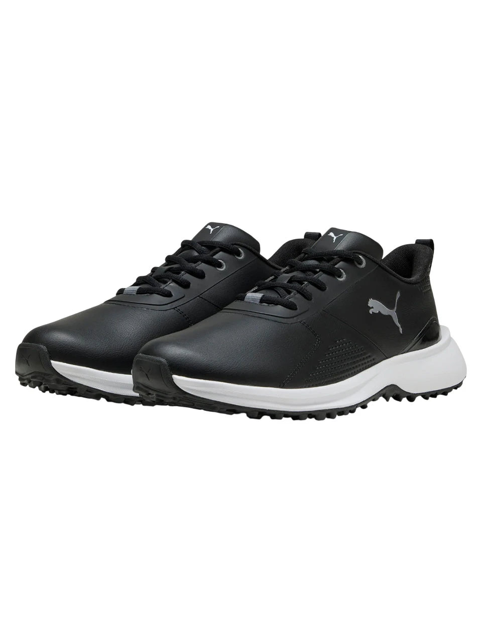 Puma FUSION Grip 6 Evo Golf Shoes - Puma Black/Puma Silver