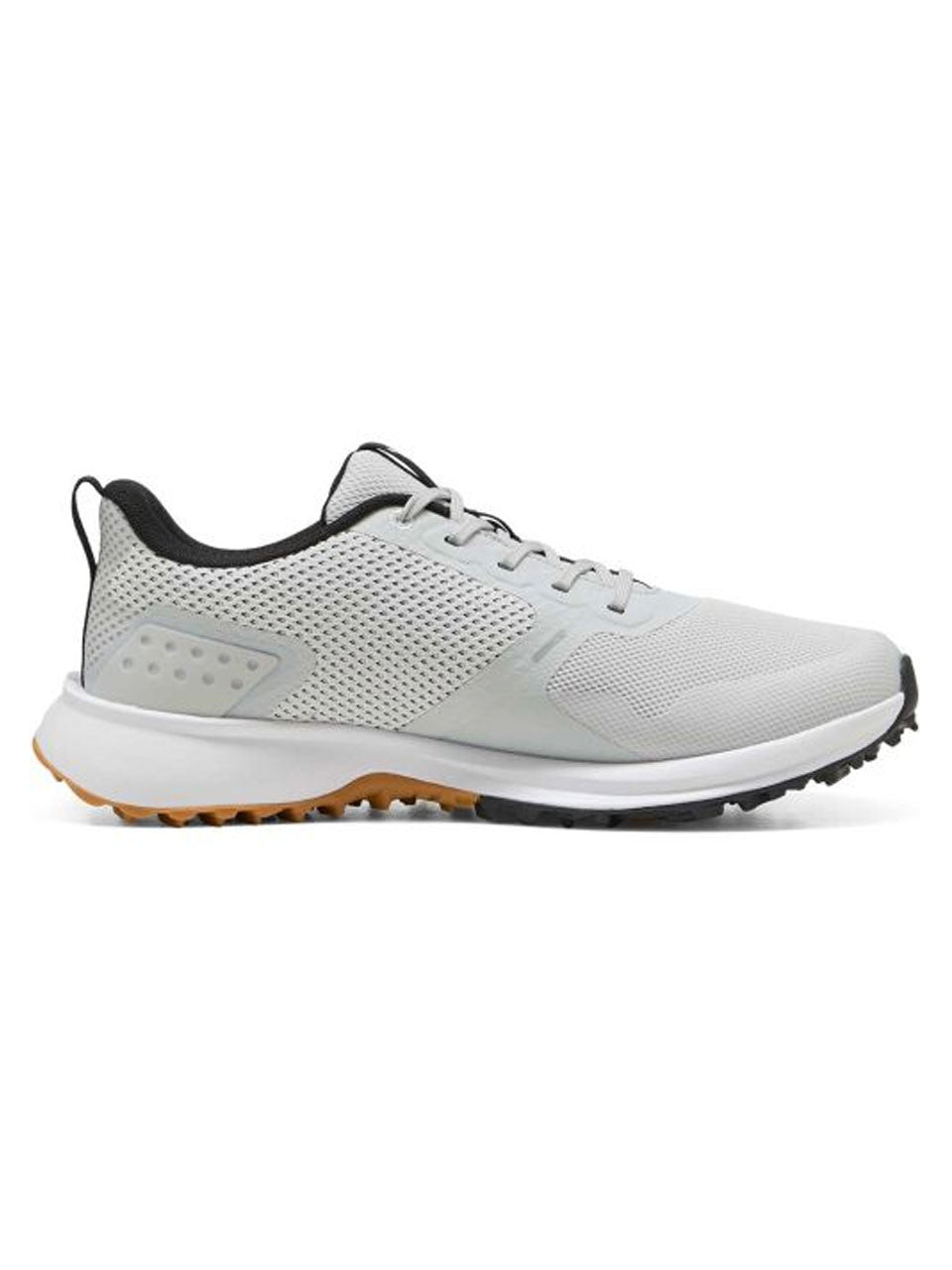 Puma FUSION Grip 6 Golf Shoes - Feather Grey/Puma Black/Gum