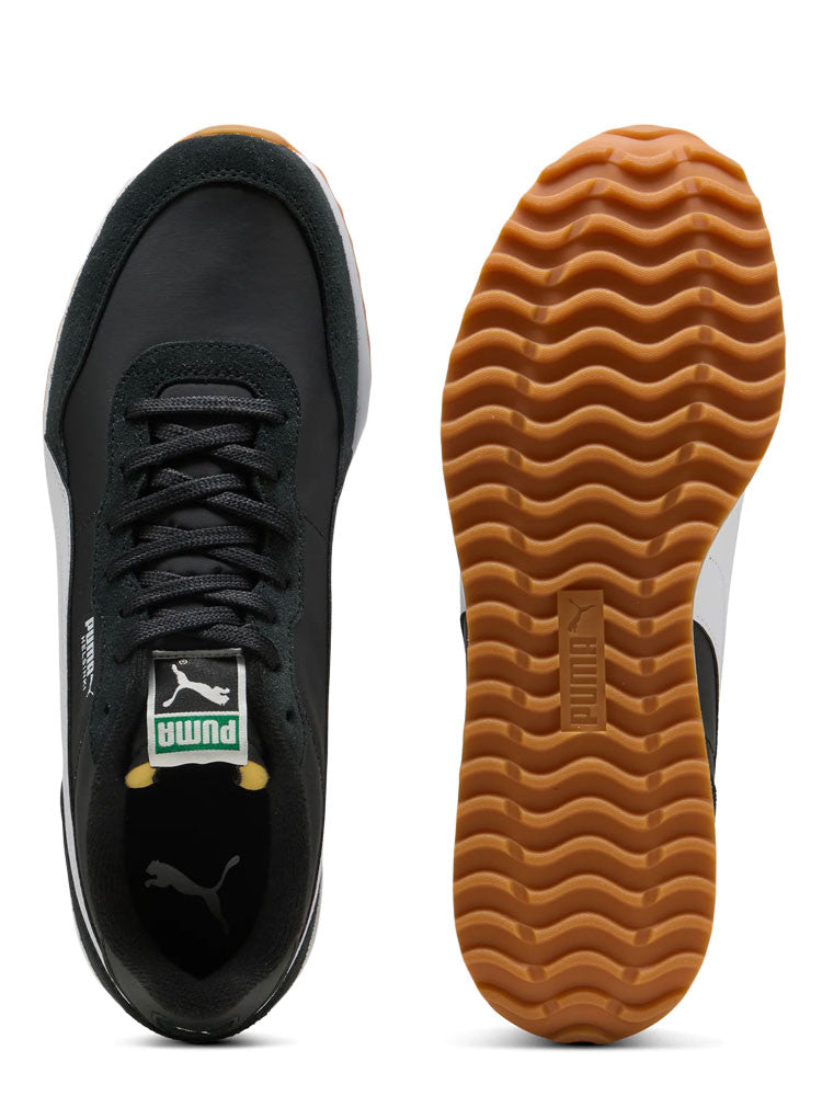 Puma Helsinki G Spikeless Golf Shoes - Puma Black/Puma White/Gum