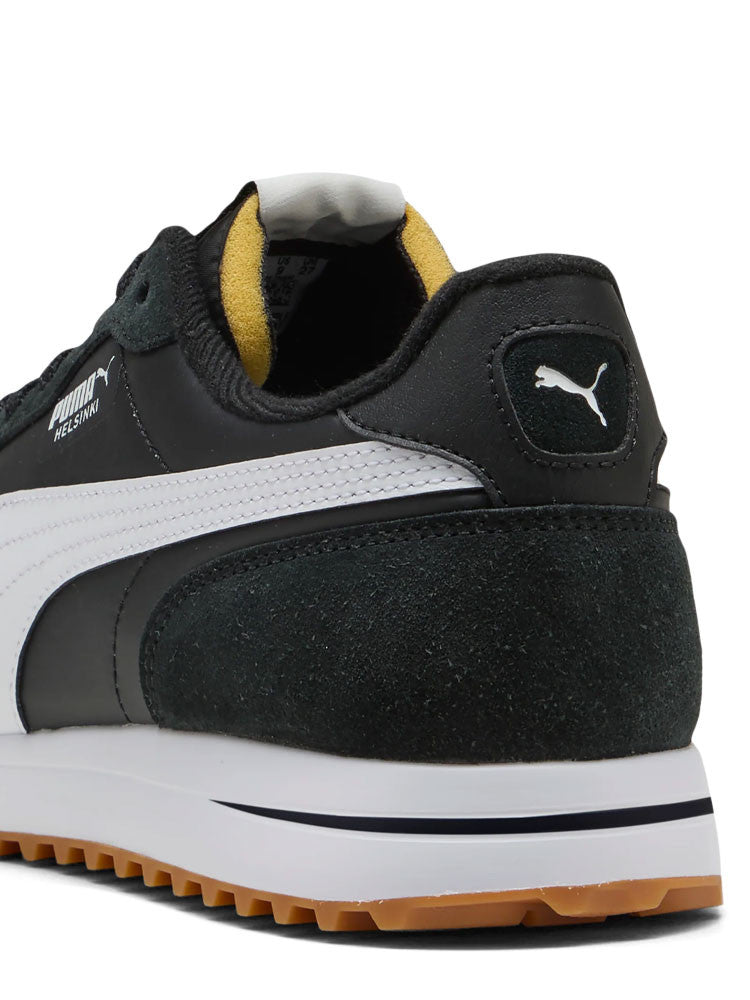 Puma Helsinki G Spikeless Golf Shoes - Puma Black/Puma White/Gum