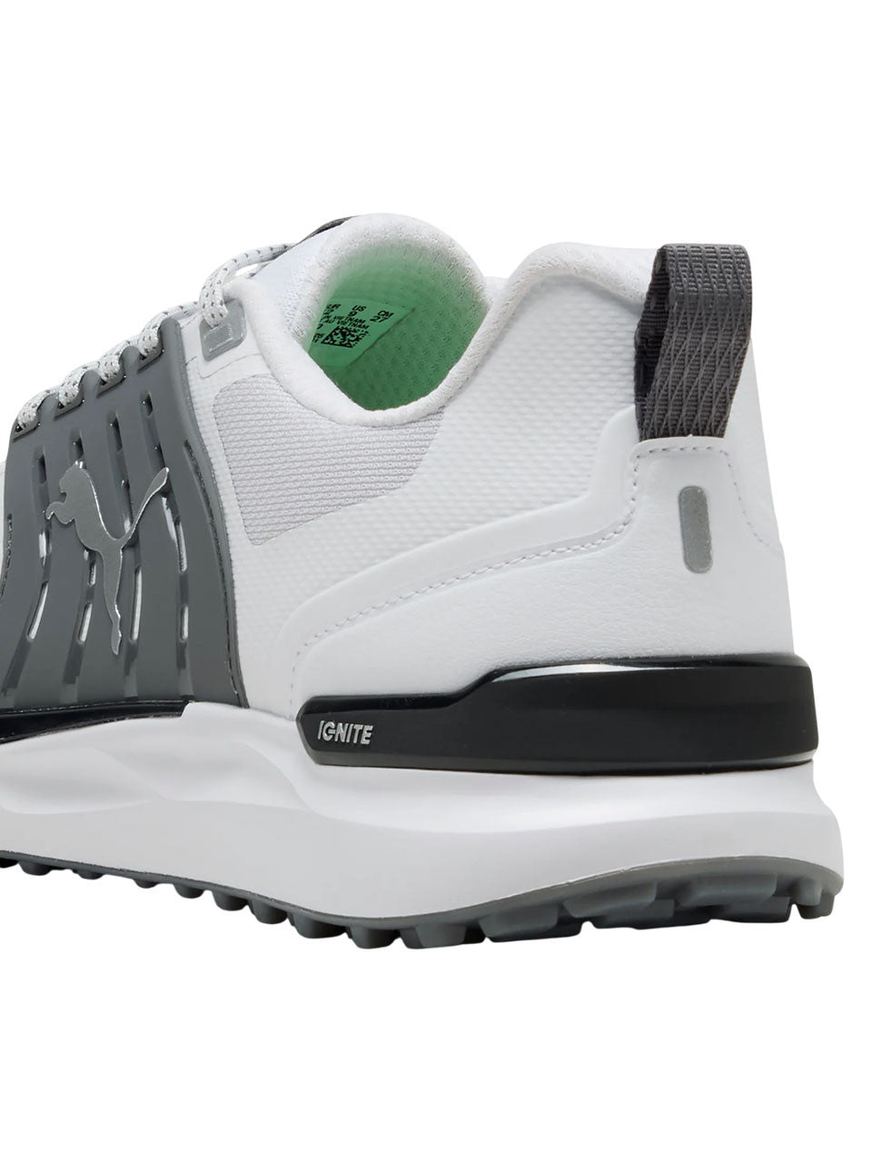 Puma IGNITE Elevate 2 Wide Golf Shoes - Puma White/Slate Sky/Puma Black