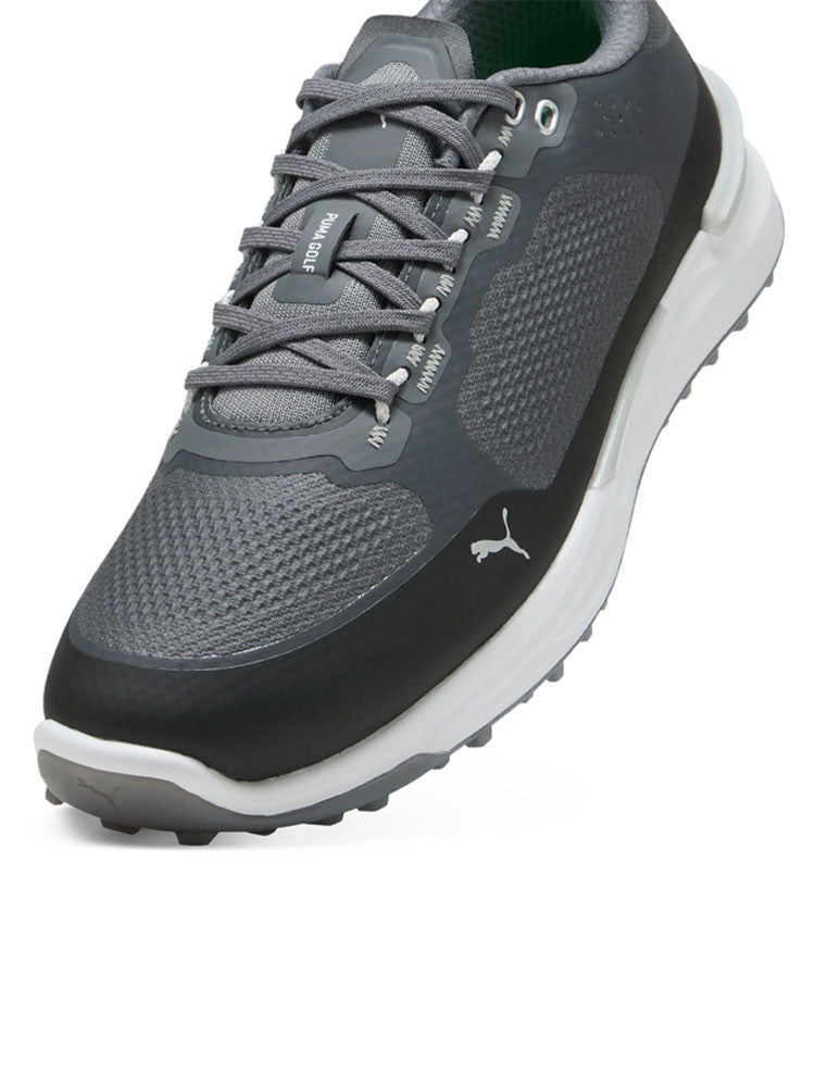 Puma IGNITE Elevate X Spikeless Golf Shoes - Slate Sky/Puma Black/Ash Grey