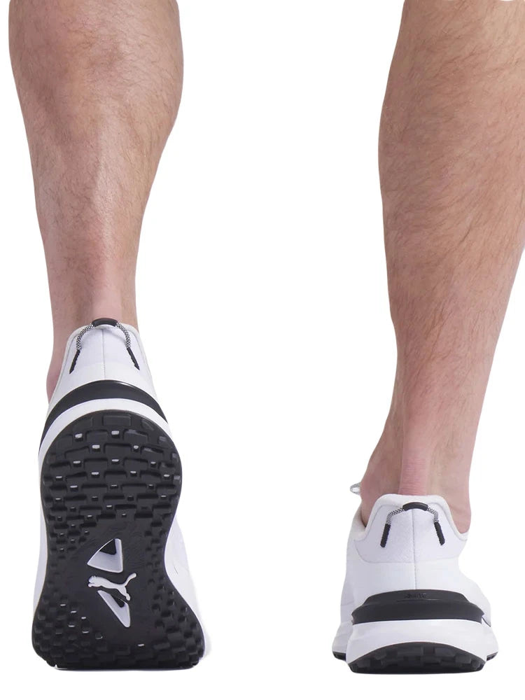Puma IGNITE Elevate X Spikeless Golf Shoes - Puma White/Puma Black/Puma White