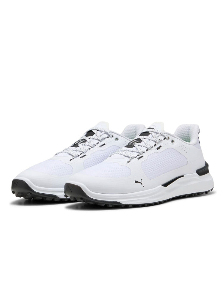Puma IGNITE Elevate X Spikeless Golf Shoes - Puma White/Puma Black/Puma White