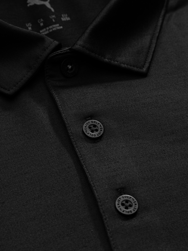 Puma Icon Heather LC Polo 2.0 - Puma Black Heather