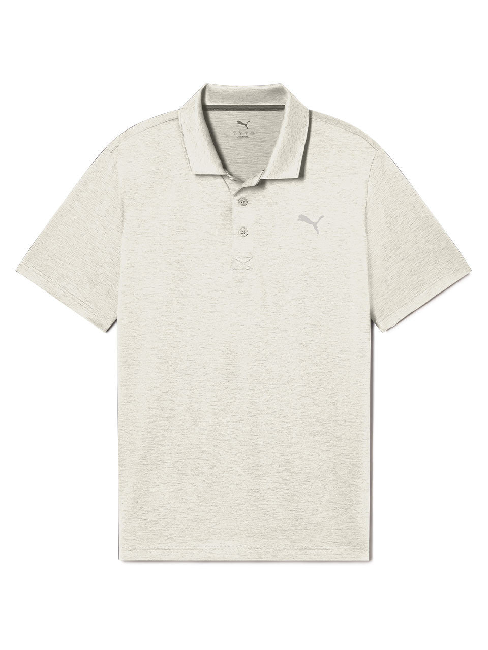 Puma Icon Heather LC Polo 2.0 - Warm White Heather