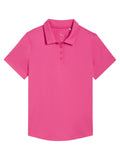 Puma Junior Girls CLOUDSPUN Solid Polo - Pink Opal