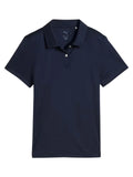 Puma Junior Girls PURE Short Sleeve Polo - Deep Navy