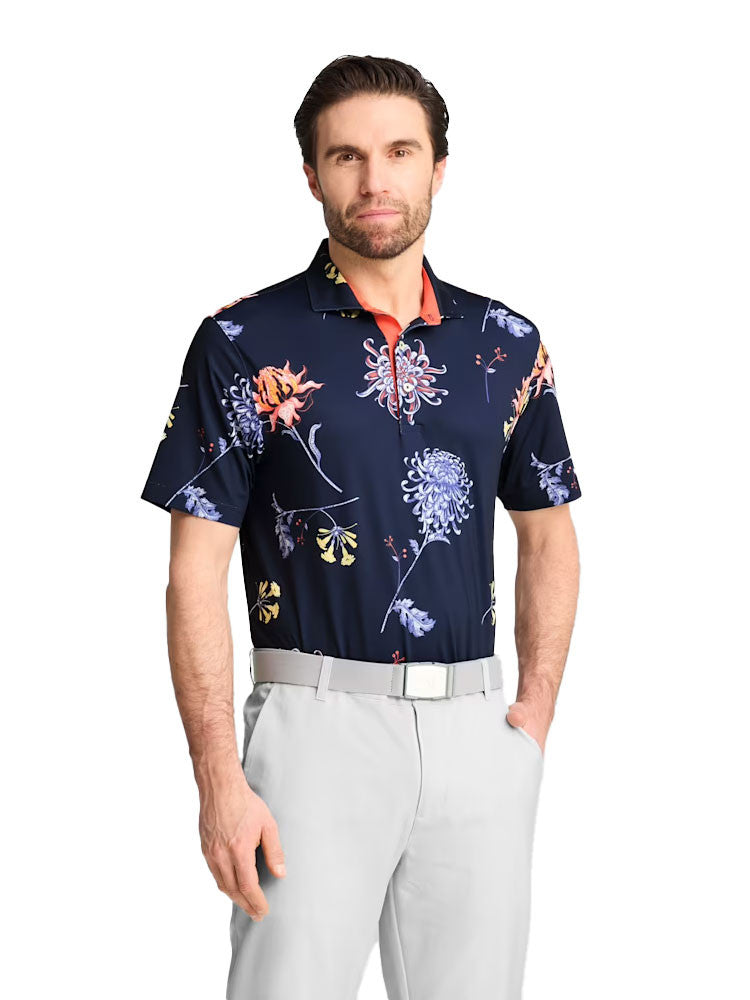 Puma MATTR Dahlia Polo - Deep Navy/Blue Horizon