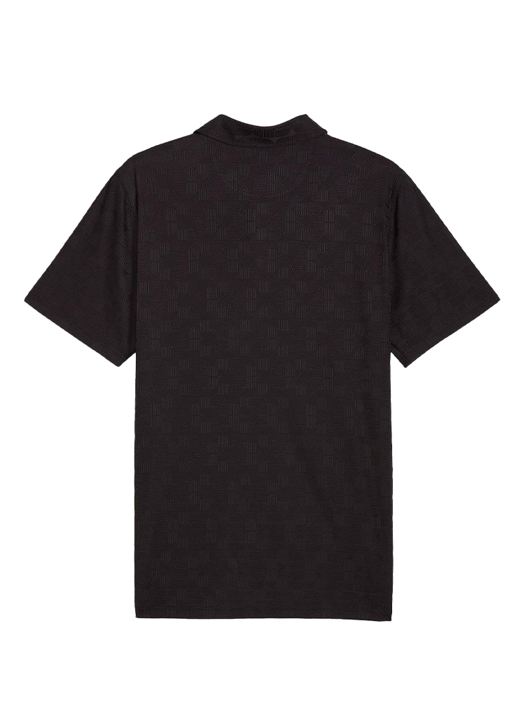Puma MATTR Deco Jacquard Polo - Puma Black