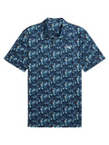 Puma MATTR Deco Polo - Deep Navy/Mint Jelly