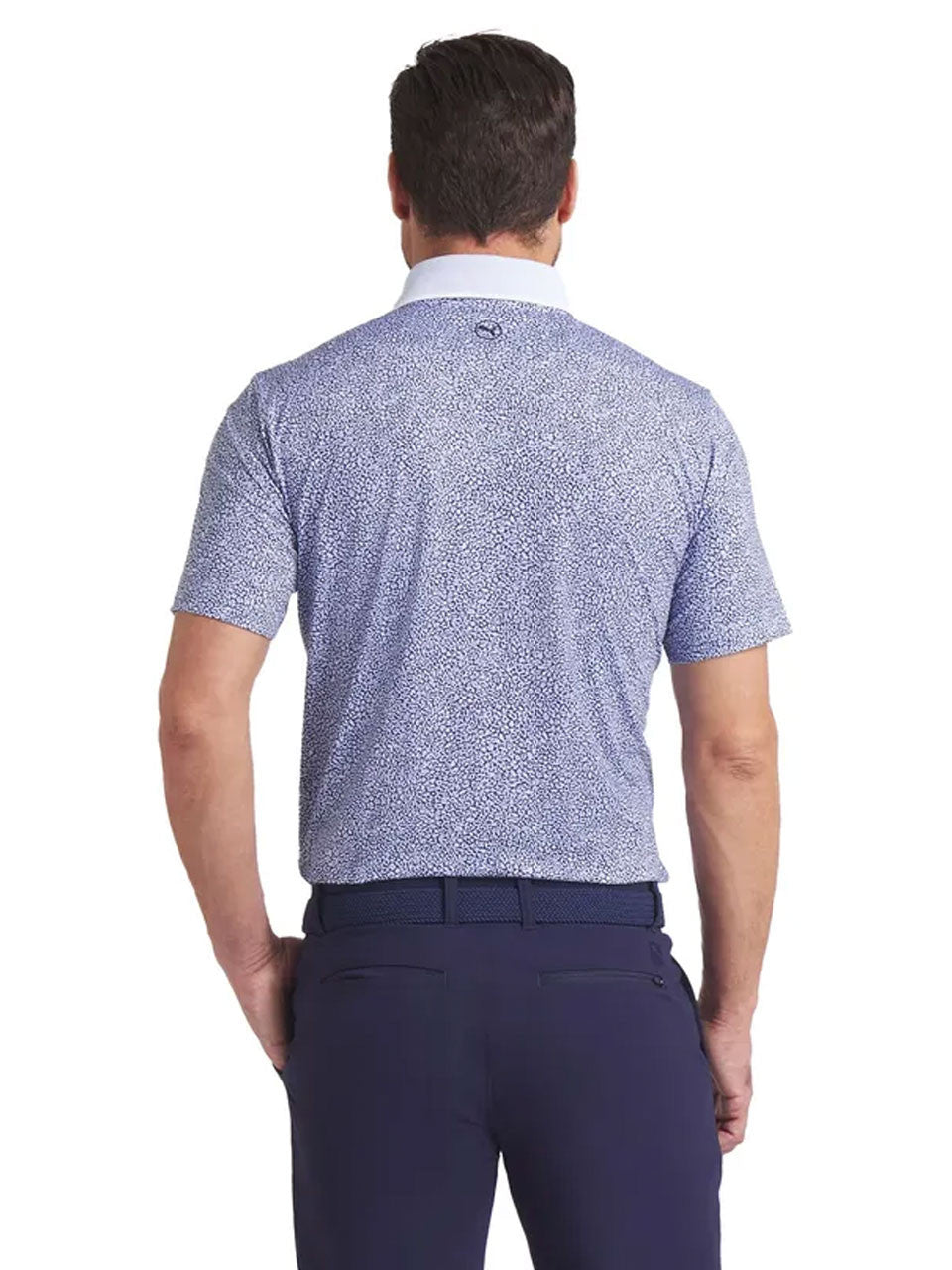 Puma MATTR Joey Golf Polo - Haute Tropic/Deep Navy