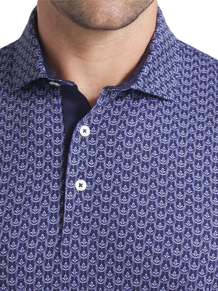 Puma MATTR Lotus Golf Polo - Deep Navy