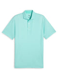 Puma MATTR Tile Polo - Aquatic/White Glow