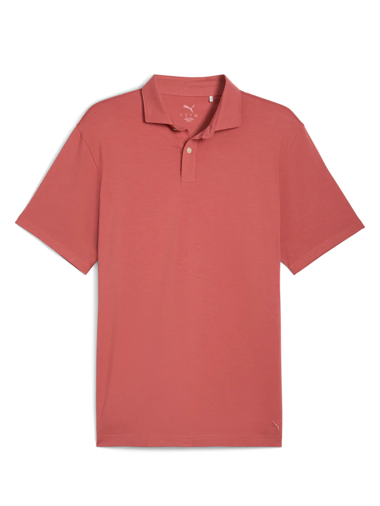 Puma Modalon Golf Polo - Exotic Red