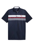 Puma West Polo - Deep Navy/White Glow