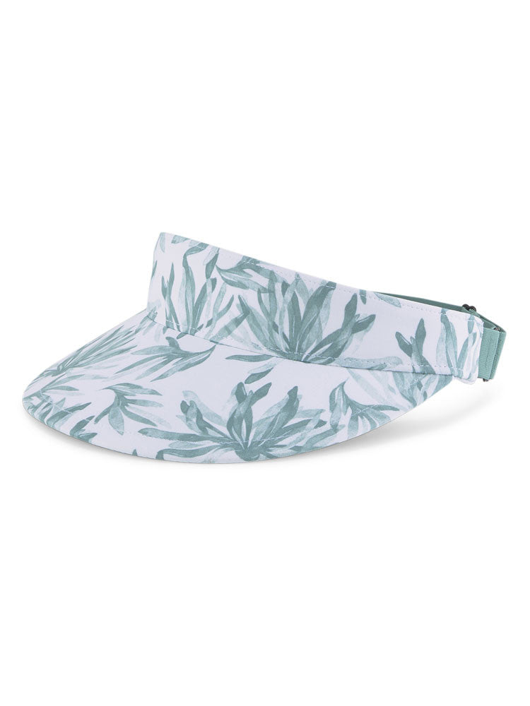 Puma Women's Tour Sport Visor - White Glow/Adriatic