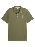 Puma x AC Milan Golf Polo - Dark Sage