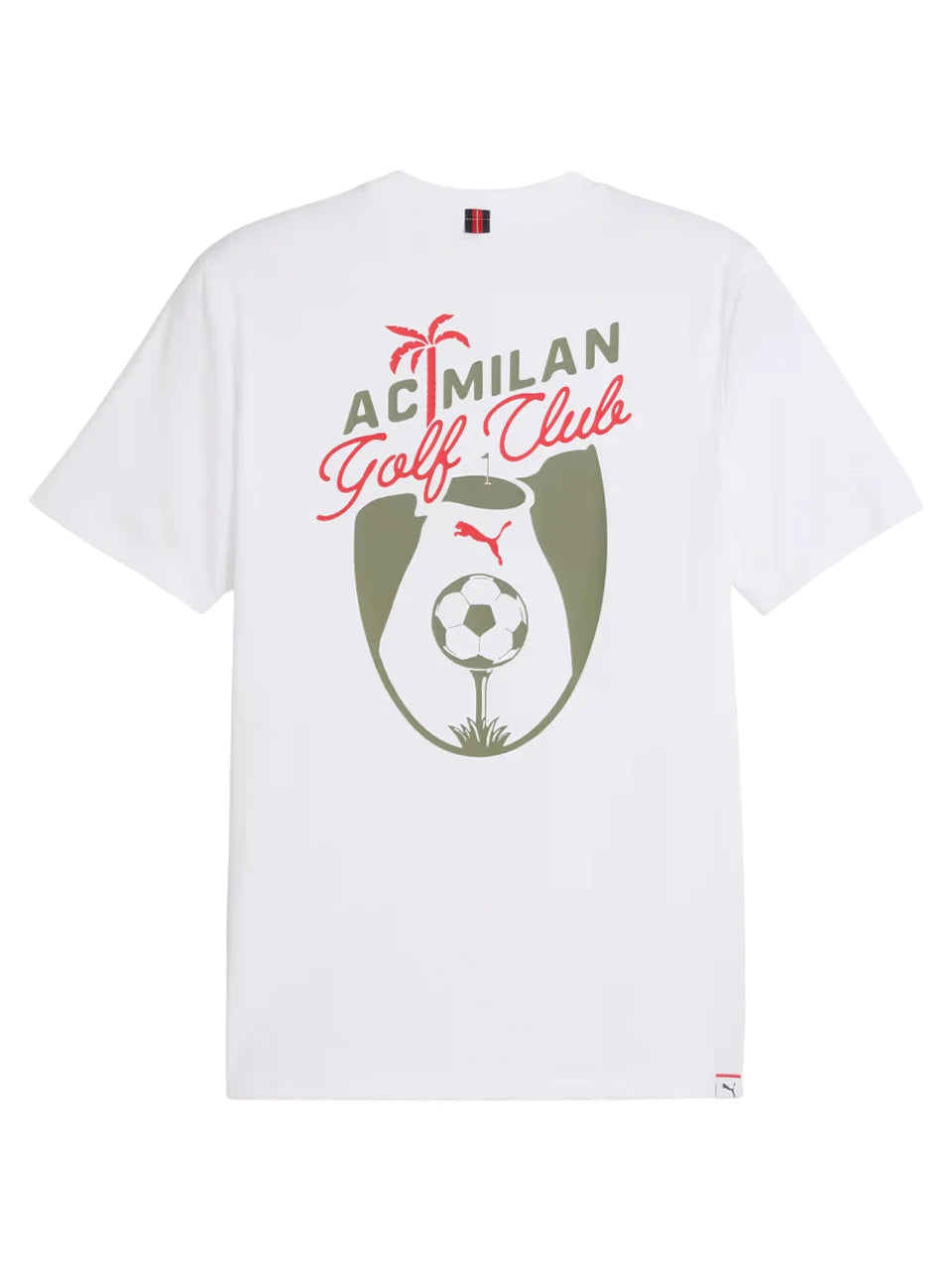 Puma x AC Milan Golf T-Shirt - White Glow