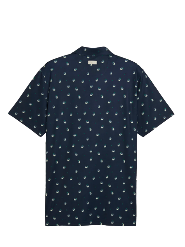 Puma x Arnold Palmer CLOUDSPUN Lemon Polo - Deep Navy
