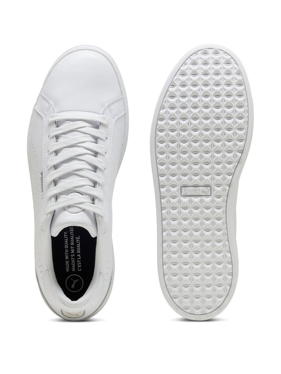 Puma Classic G Golf Shoes - Puma White/Puma White