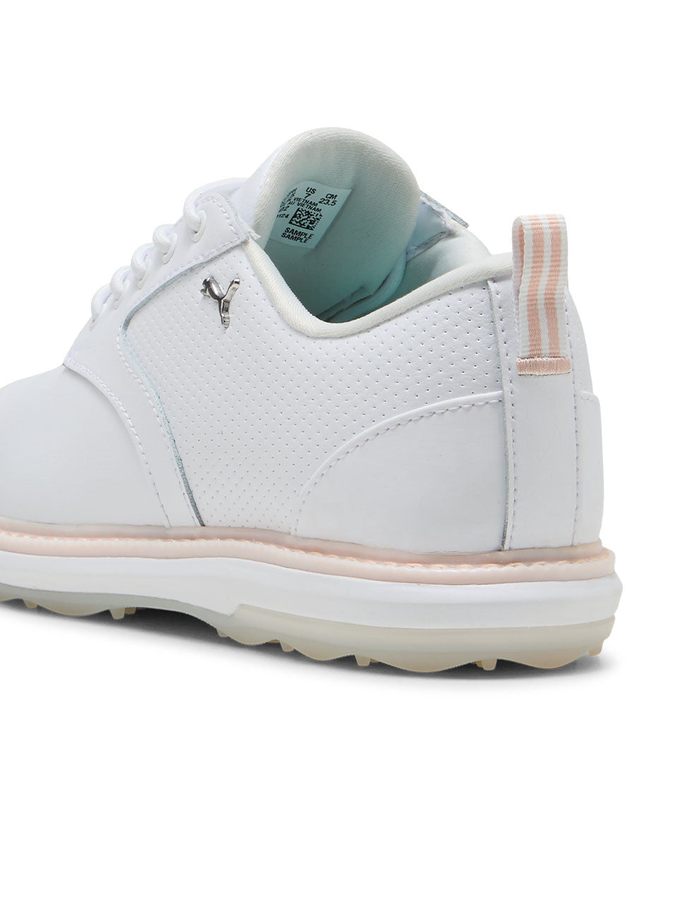 Puma Womens Avant 2 Spikeless Golf Shoes - Puma White/Island Pink