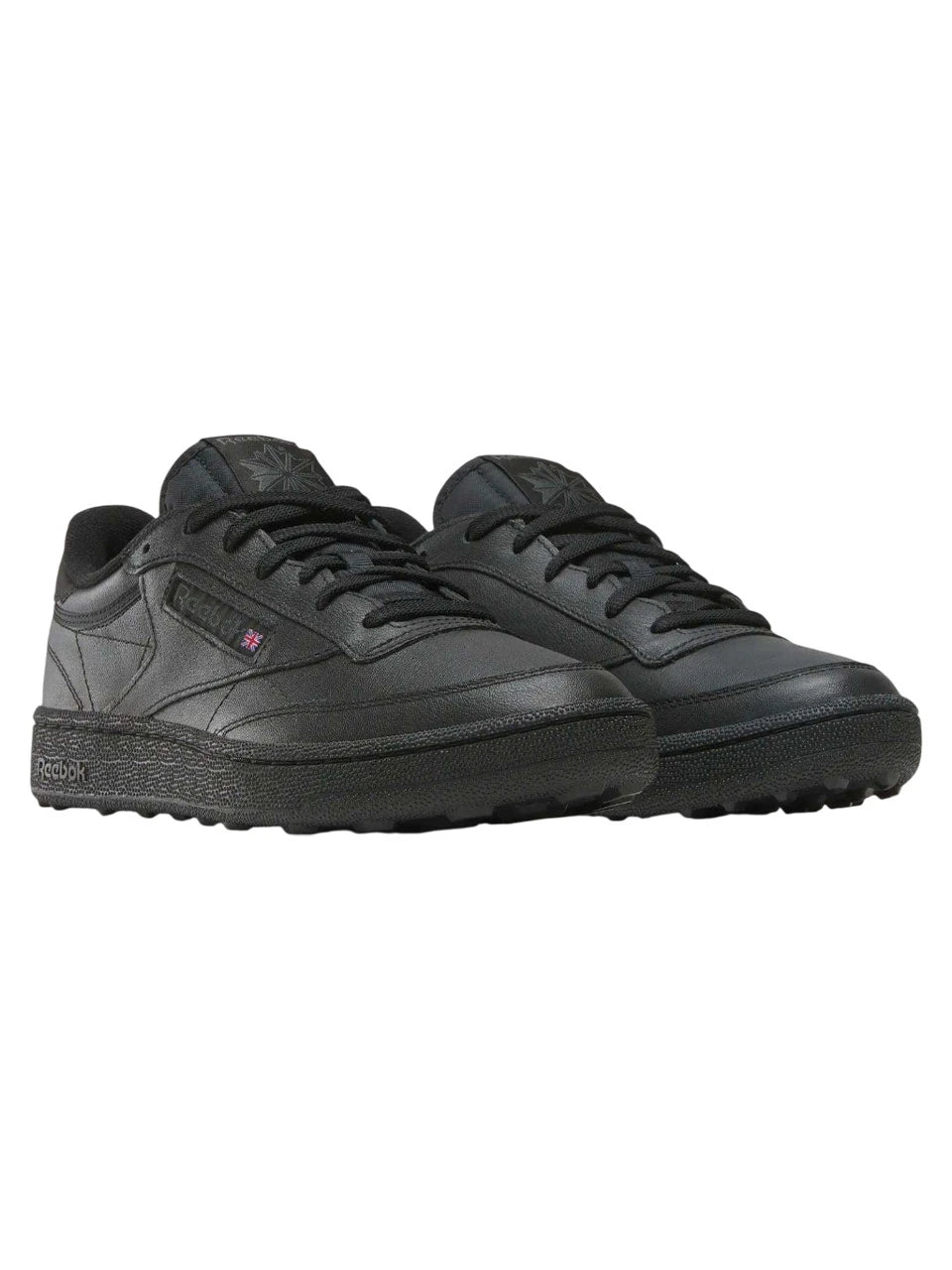 Reebok Club C Golf Shoes - Black/Grey 6
