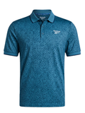 Reebok Crackle Print Polo Shirt - Wrapped Blue