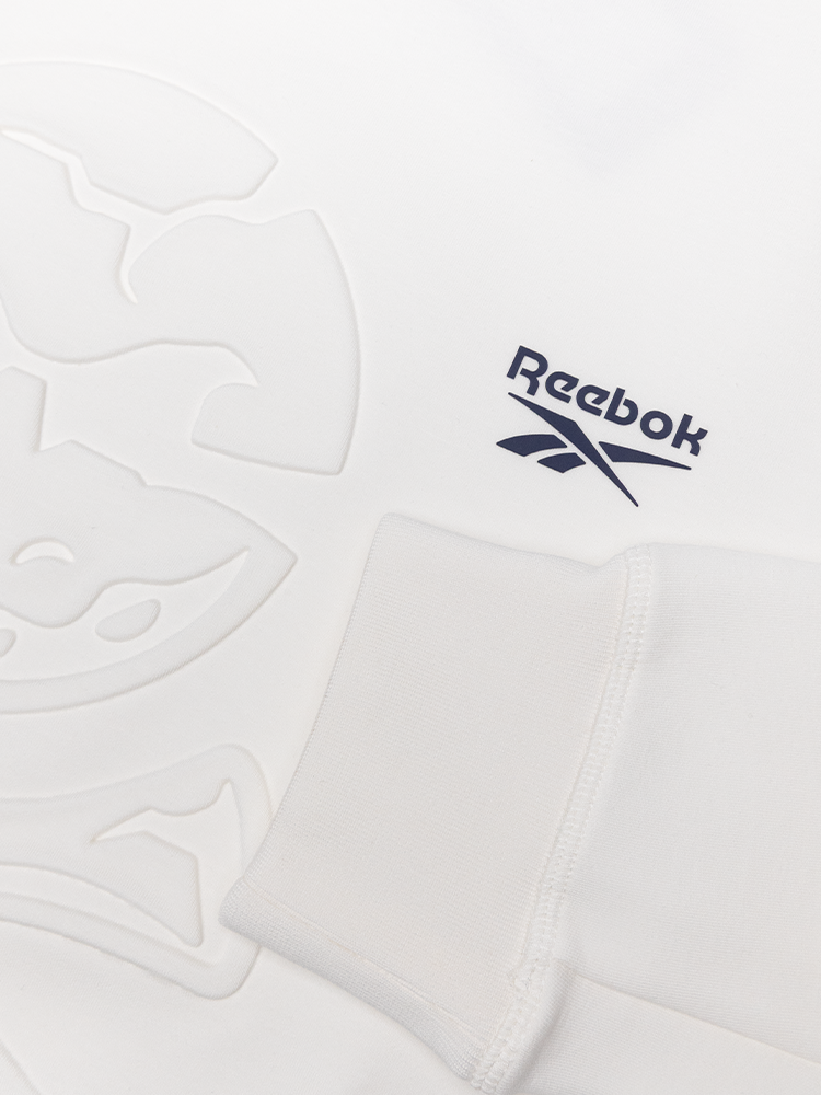 Reebok Scuba Knit Crew Neck Sweatshirt - Chalk