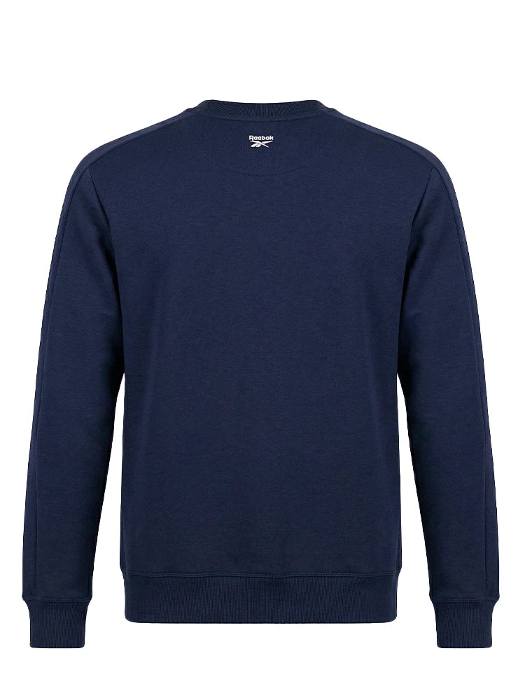 Reebok Scuba Knit Crew Neck Sweatshirt - Vector Navy