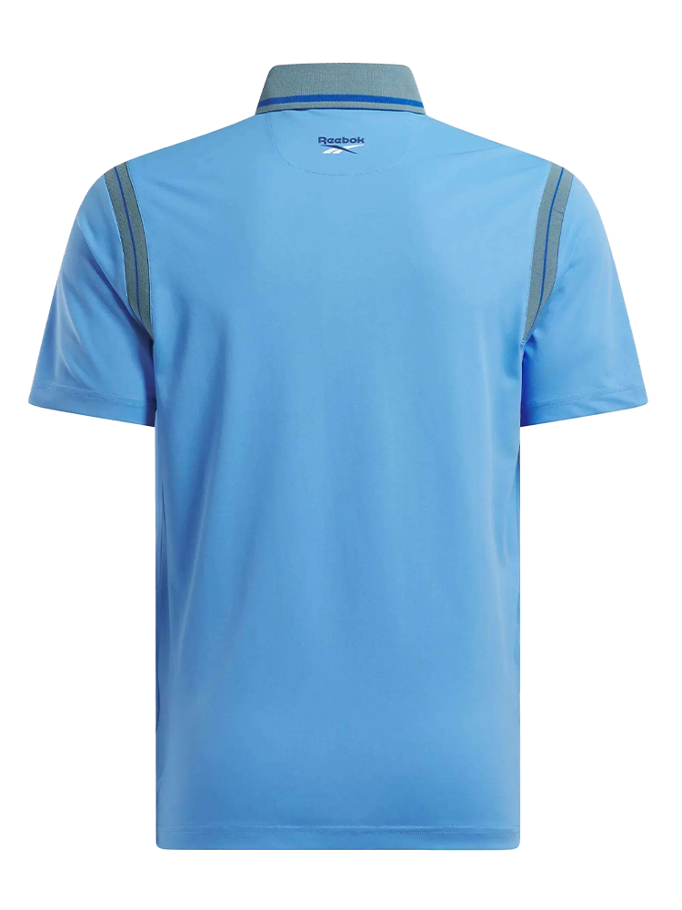 Reebok Varsity Polo Shirt - Peri/Ice/Vector Blue