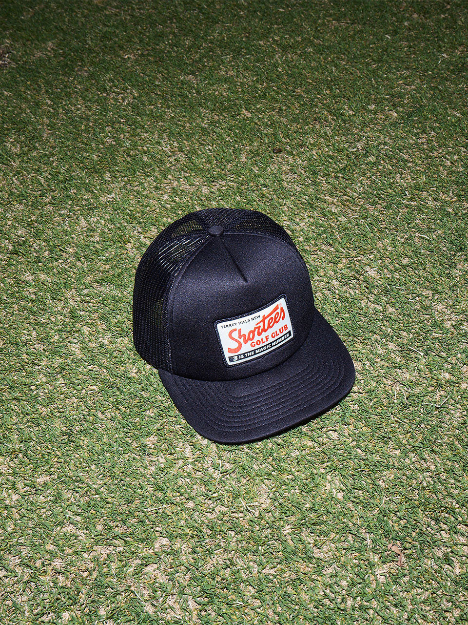 Shortees Golf Don't Talk Trucker Cap - Black