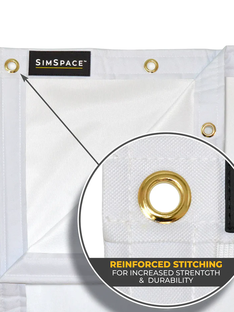 SimSpace Deluxe Home Driving Net Impact Screen - 2.4 x 2.5 Metres