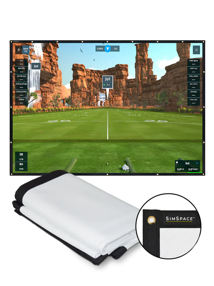 SimSpace Double Sided Impact Screen - 2.3 x 2.57 Metres