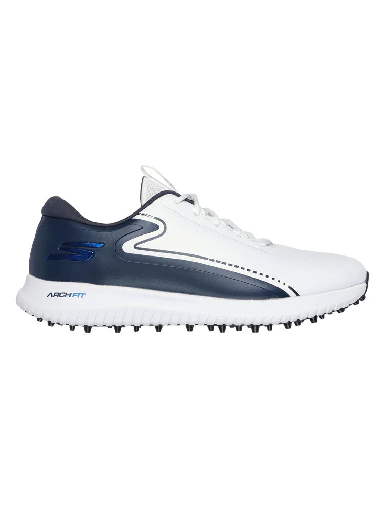 Skechers GO GOLF Max 3 (Extra Wide) Golf Shoes - White/Navy Blue