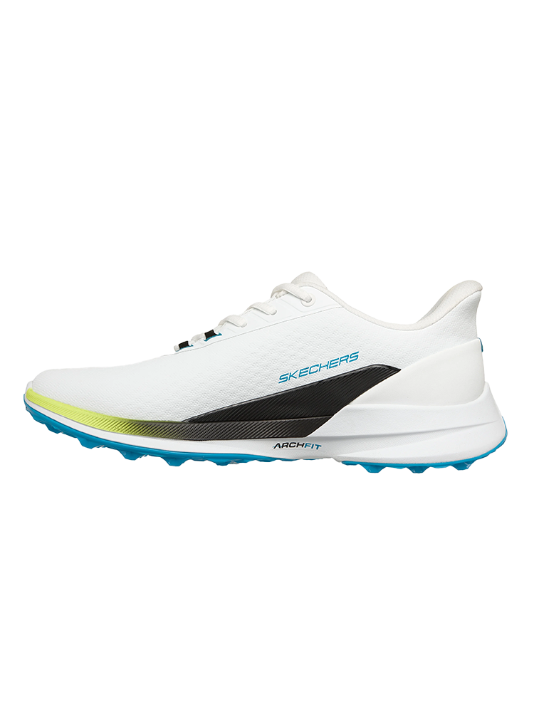 Skechers GO GOLF Pure Slip 'Ins Golf Shoes - White/Black/Multi