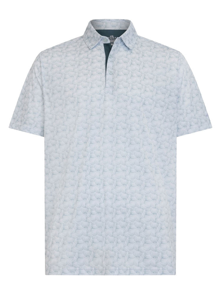 Sporte Leisure Dri-Sporte Savanna Mens Polo - White/Jungle