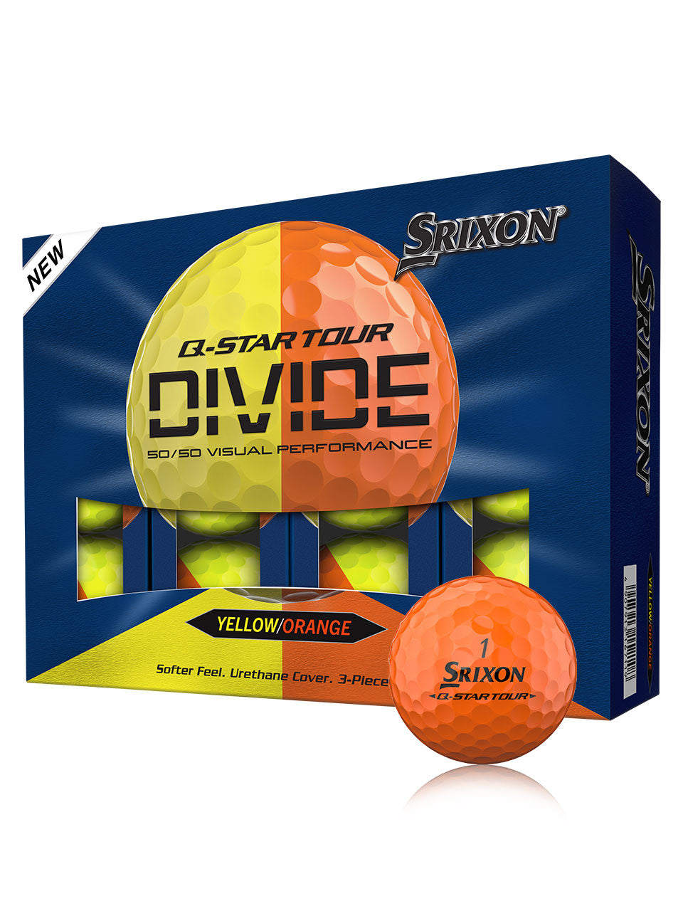 Srixon Q-Star Tour Divide 2026 Golf Balls
